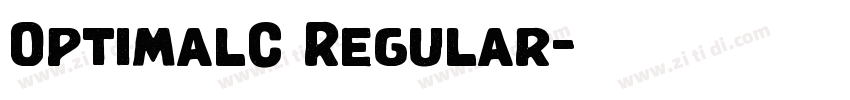 OptimalC Regular字体转换 OptimalC Regular字体转换